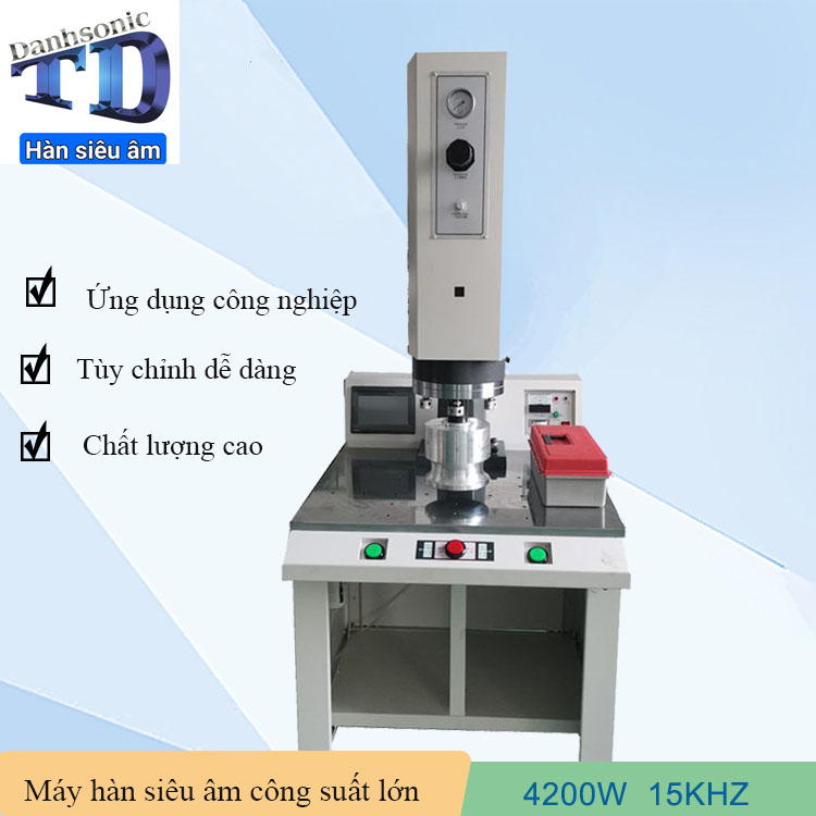 Máy hàn nhựa siêu âm 15khz 4200w công suất cao